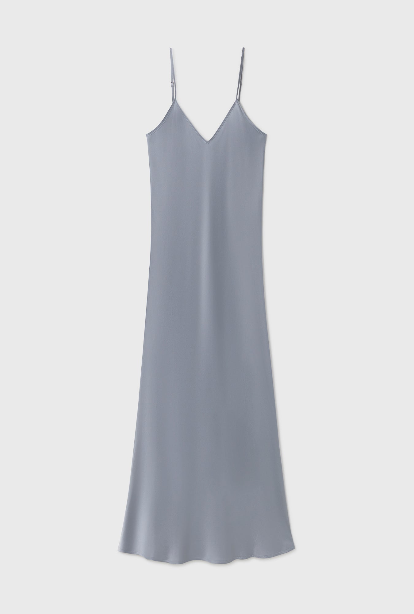 Silk Laundry 90s Slip Dress - Storm