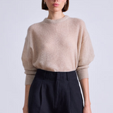 Apiece Apart Softest Tissue Weight Sweater - Sand