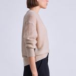 Apiece Apart Softest Tissue Weight Sweater - Sand