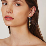Chan Luu Labradorite Mix Rise Earrings