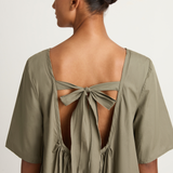 Elsa Esturgie Nocturne Dress - Sage