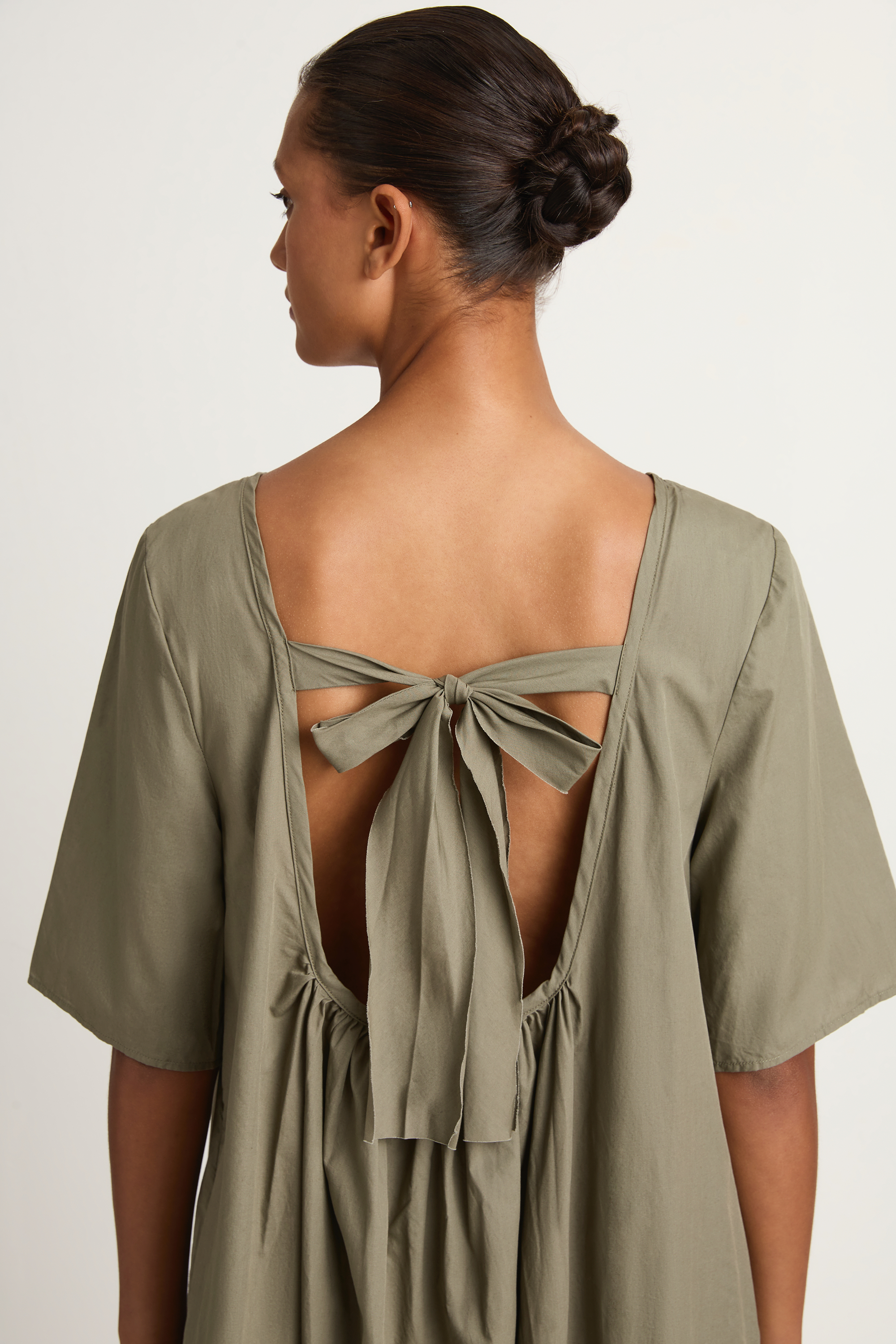 Elsa Esturgie Nocturne Dress - Sage
