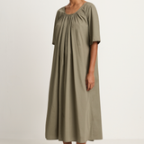 Elsa Esturgie Nocturne Dress - Sage