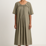 Elsa Esturgie Nocturne Dress - Sage