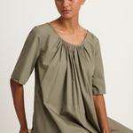 Elsa Esturgie Nocturne Dress - Sage