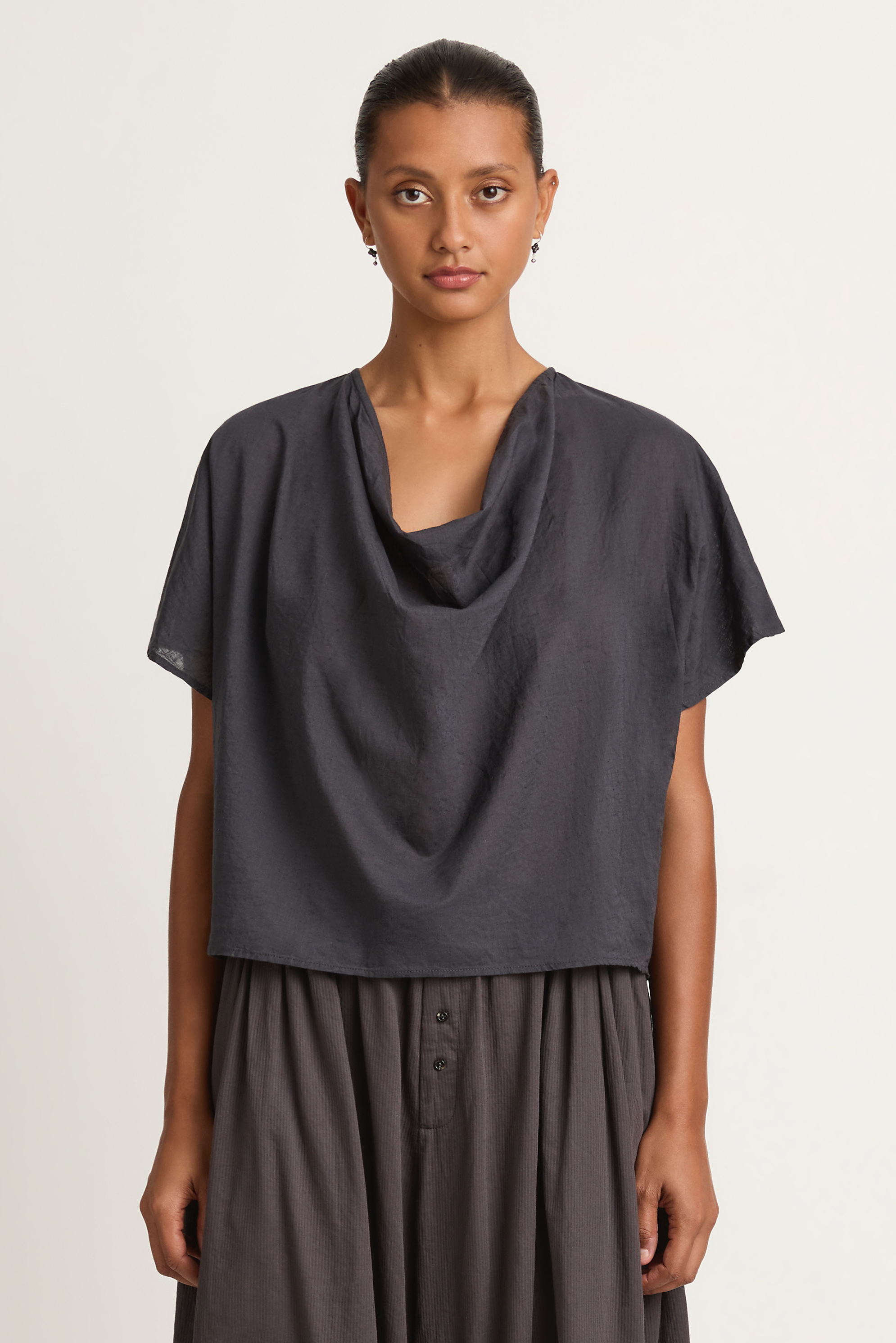 Elsa Esturgie Nova Top - Carbon