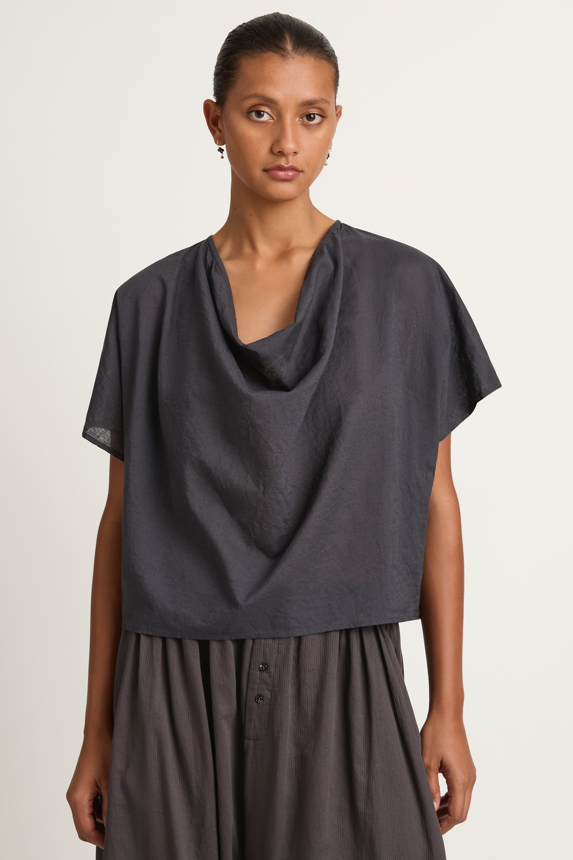 Elsa Esturgie Nova Top - Carbon