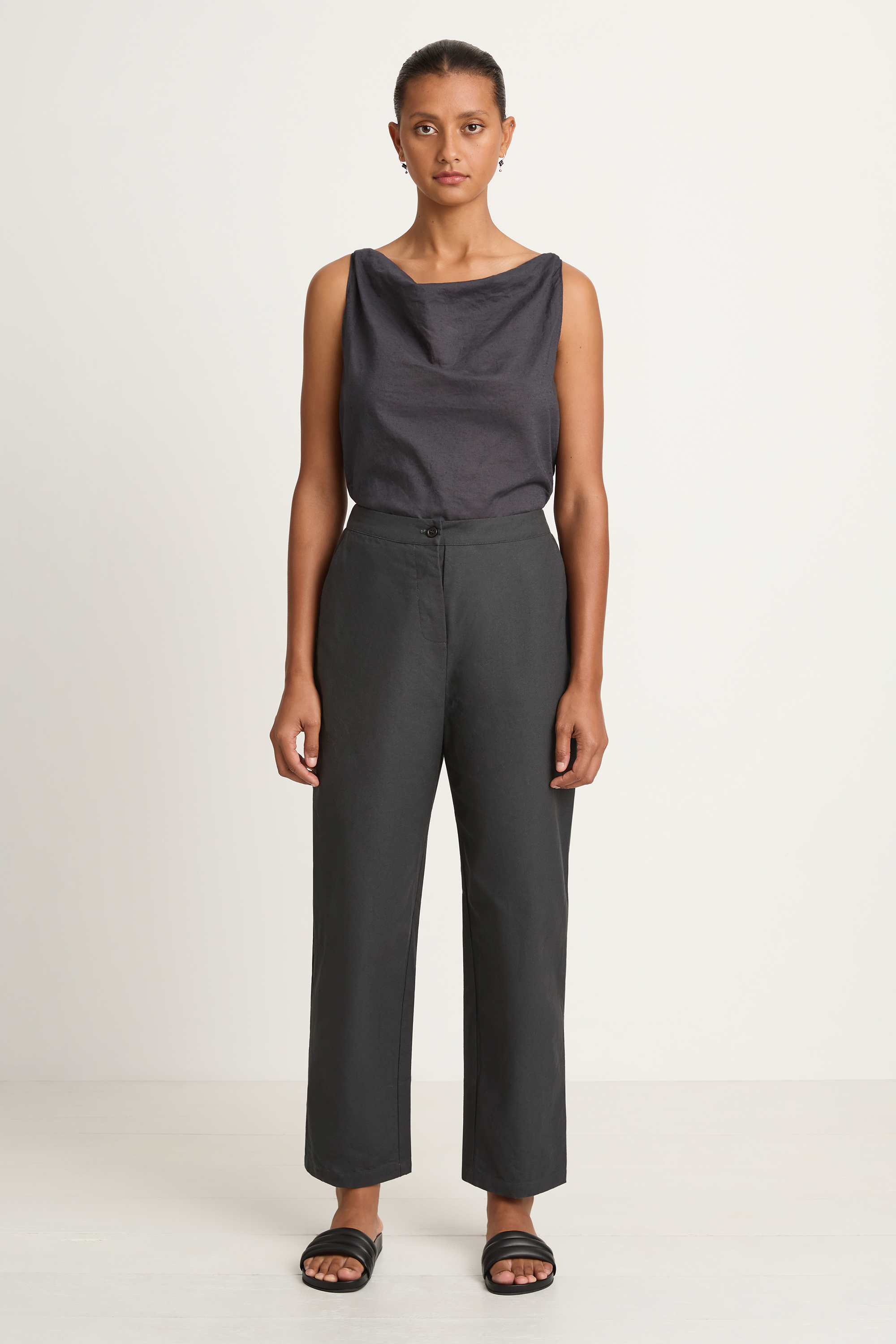 Elsa Esturgie Marbre Pant - Carbon