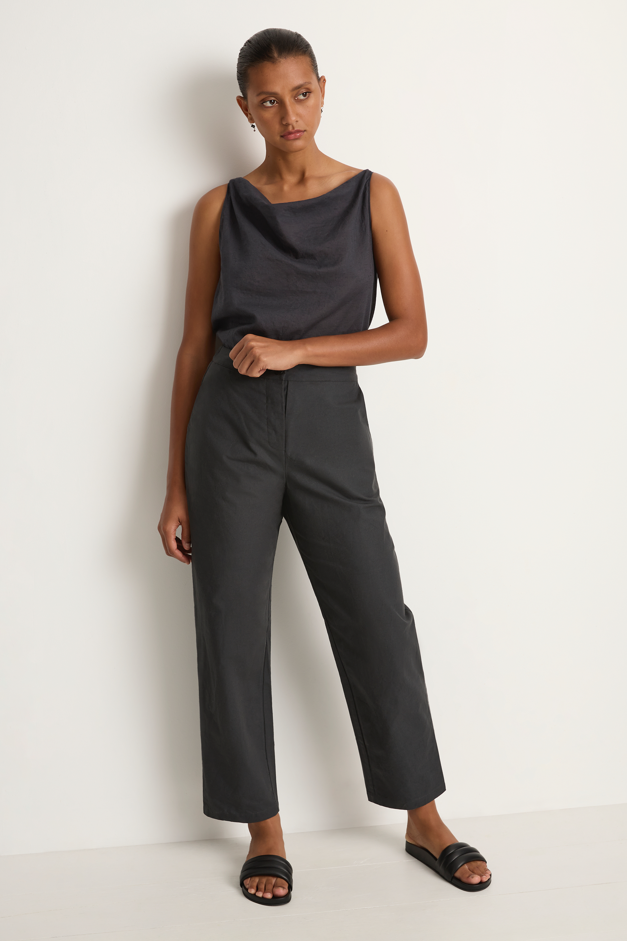 Elsa Esturgie Marbre Pant - Carbon