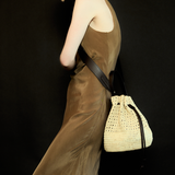 Janessa Leoné Cami Bag - Natural / Dark Brown