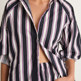 MIKOH Paseo Shirt - Cabana Stripe