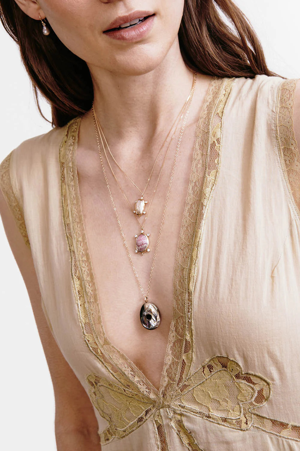 Chan Luu 14k Oasis Necklace - Abalone