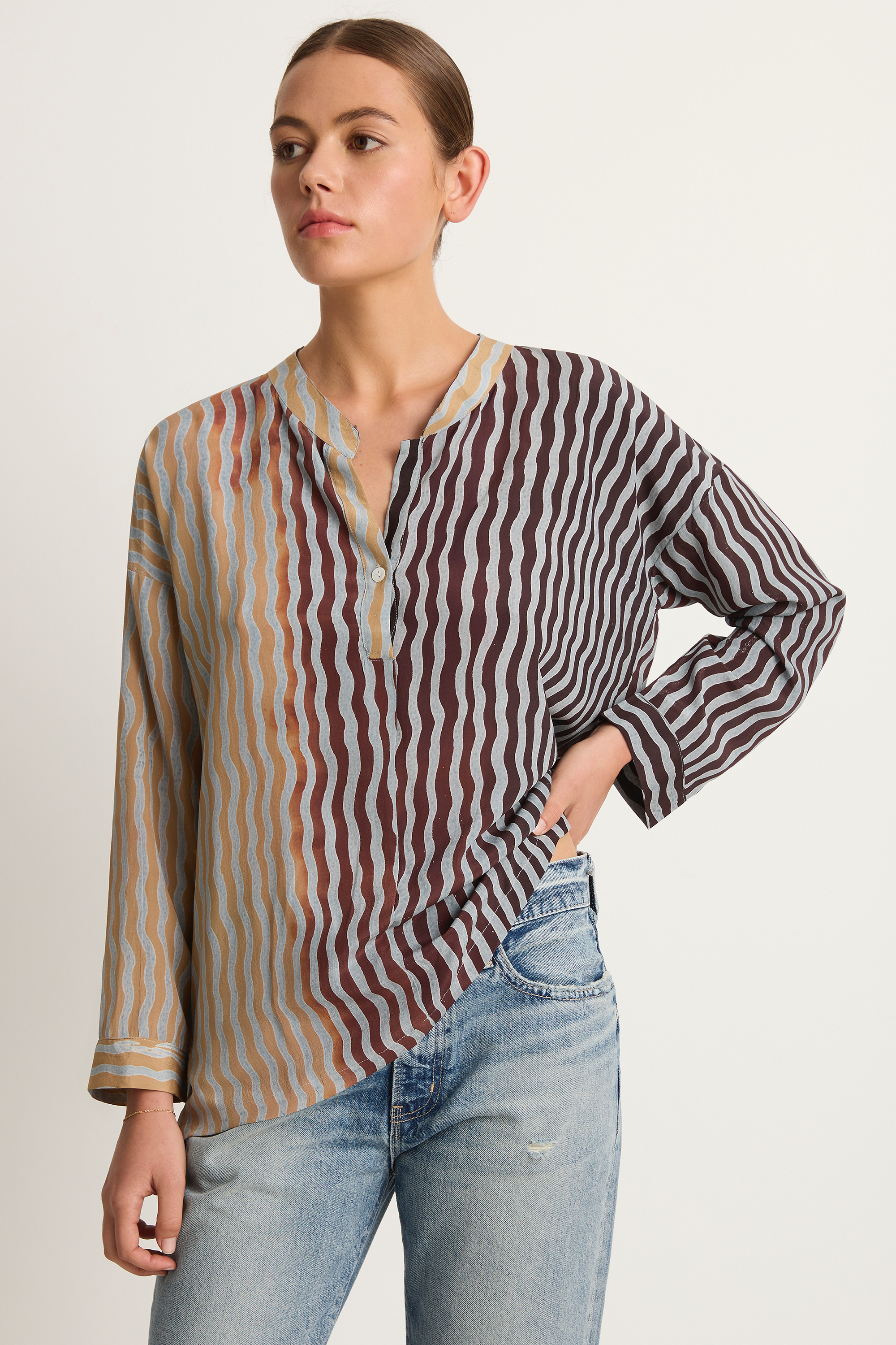 Nous Abbie Blouse - River