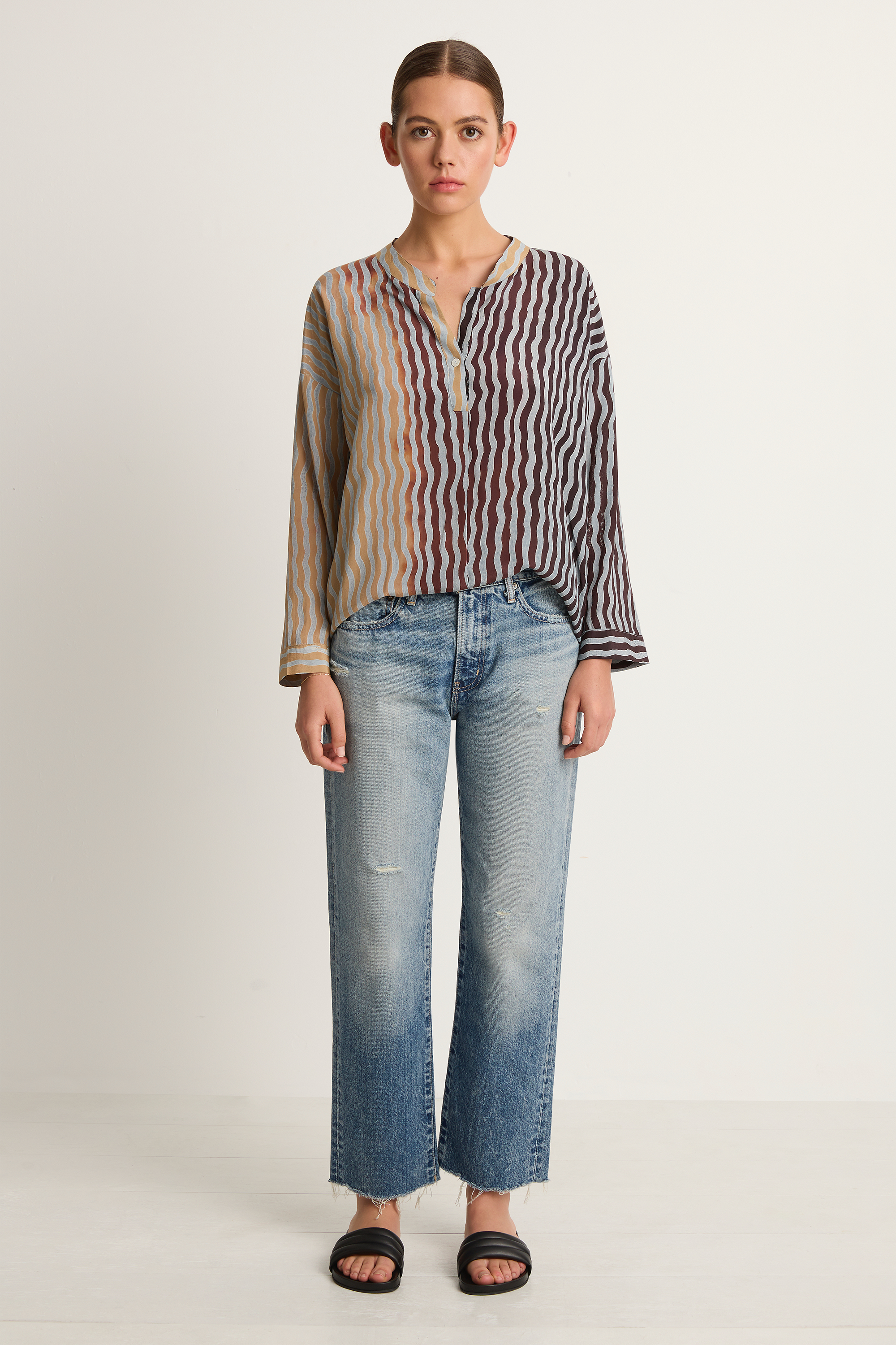 Nous Abbie Blouse - River