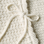 Peony Pointelle Mini Skirt - Seashell