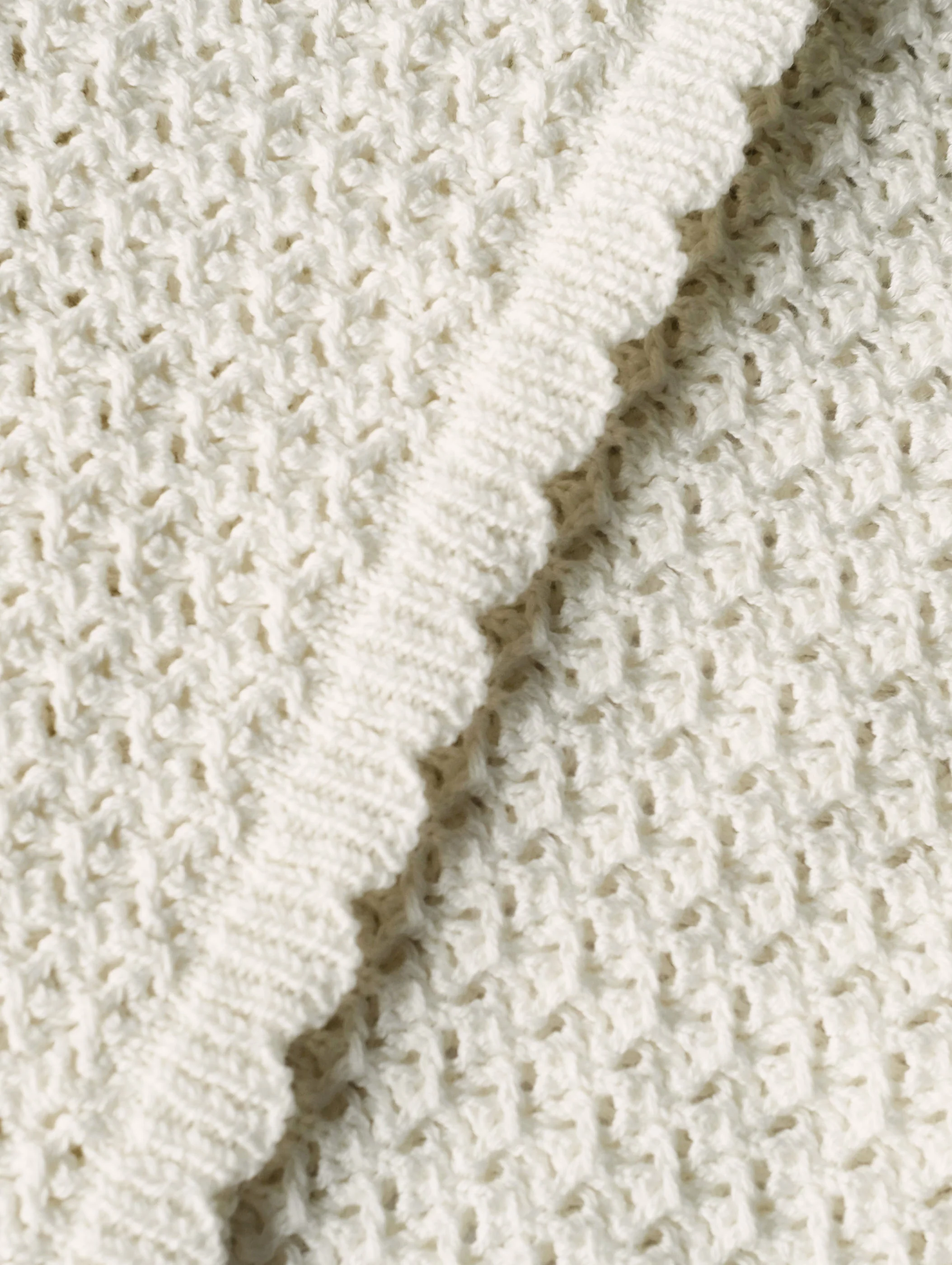 Peony Pointelle Short - Seashell