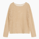 ACACIA Maple Crochet Shirt - Vanilla