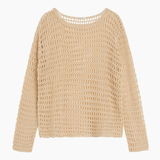 ACACIA Maple Crochet Shirt - Vanilla