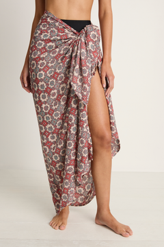 Natalie Martin Sarong - Spanish Tile Almond