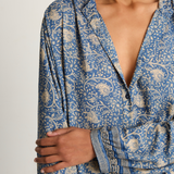 Natalie Martin Tolan Shirt - Water Lily Blue - FINAL SALE