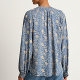 Natalie Martin Tolan Shirt - Water Lily Blue - FINAL SALE