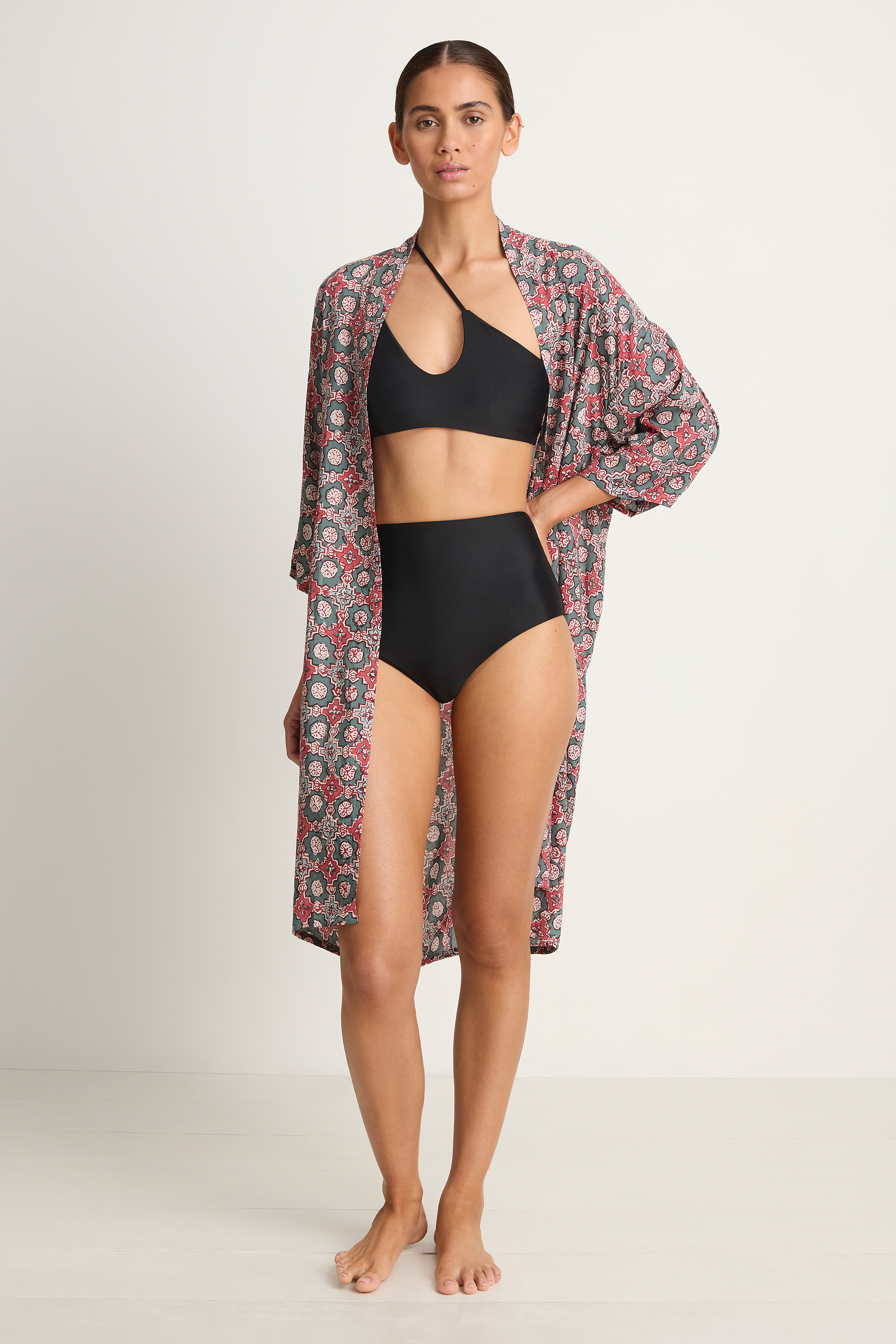 Natalie Martin Lennon Kimono - Spanish Tile Jade