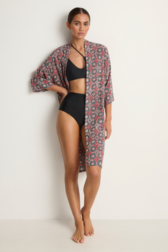 Natalie Martin Lennon Kimono - Spanish Tile Jade