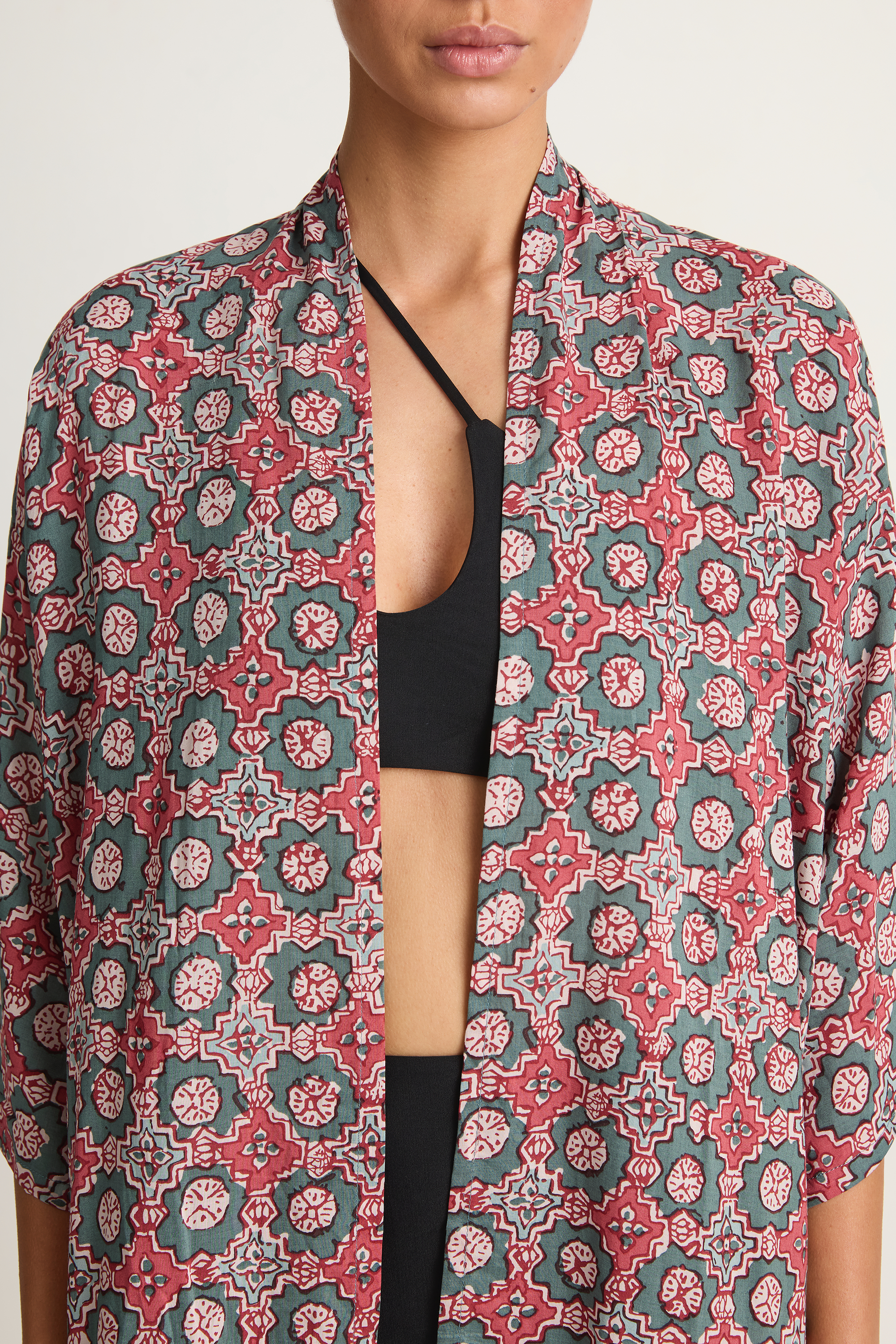 Natalie Martin Lennon Kimono - Spanish Tile Jade