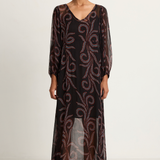 Natalie Martin Alice Dress - Feather Chiffon - FINAL SALE