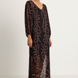 Natalie Martin Alice Dress - Feather Chiffon - FINAL SALE
