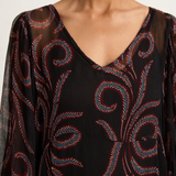 Natalie Martin Alice Dress - Feather Chiffon - FINAL SALE