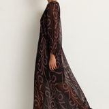 Natalie Martin Alice Dress - Feather Chiffon - FINAL SALE