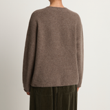 Pas De Calais Cashmere Blend Lambs Wool Pullover - Greige