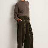 Pas De Calais Cashmere Blend Lambs Wool Pullover - Greige