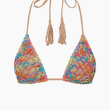 ACACIA Lisboa Crochet Top - Multi Sludgy