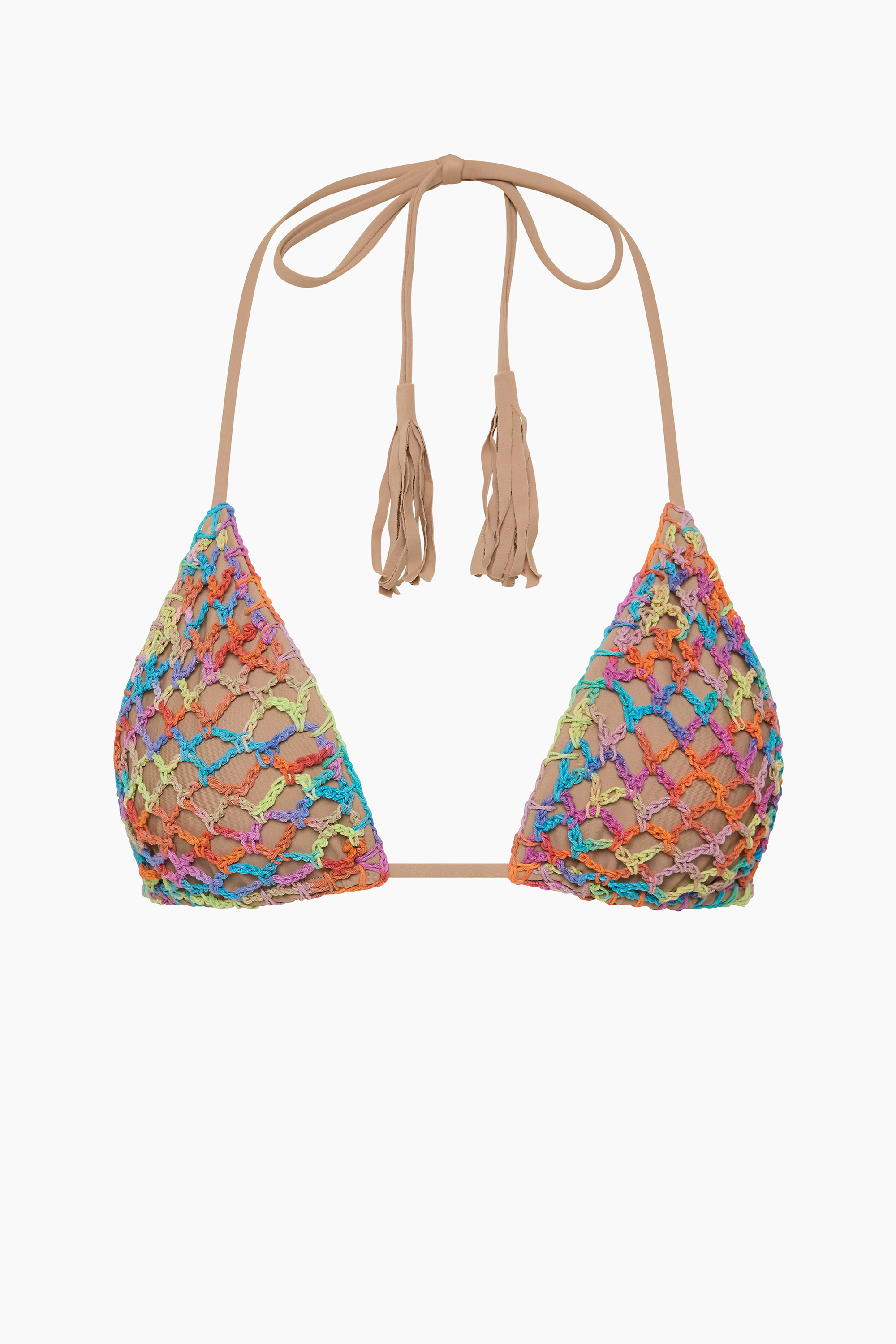 ACACIA Lisboa Crochet Top - Multi Sludgy