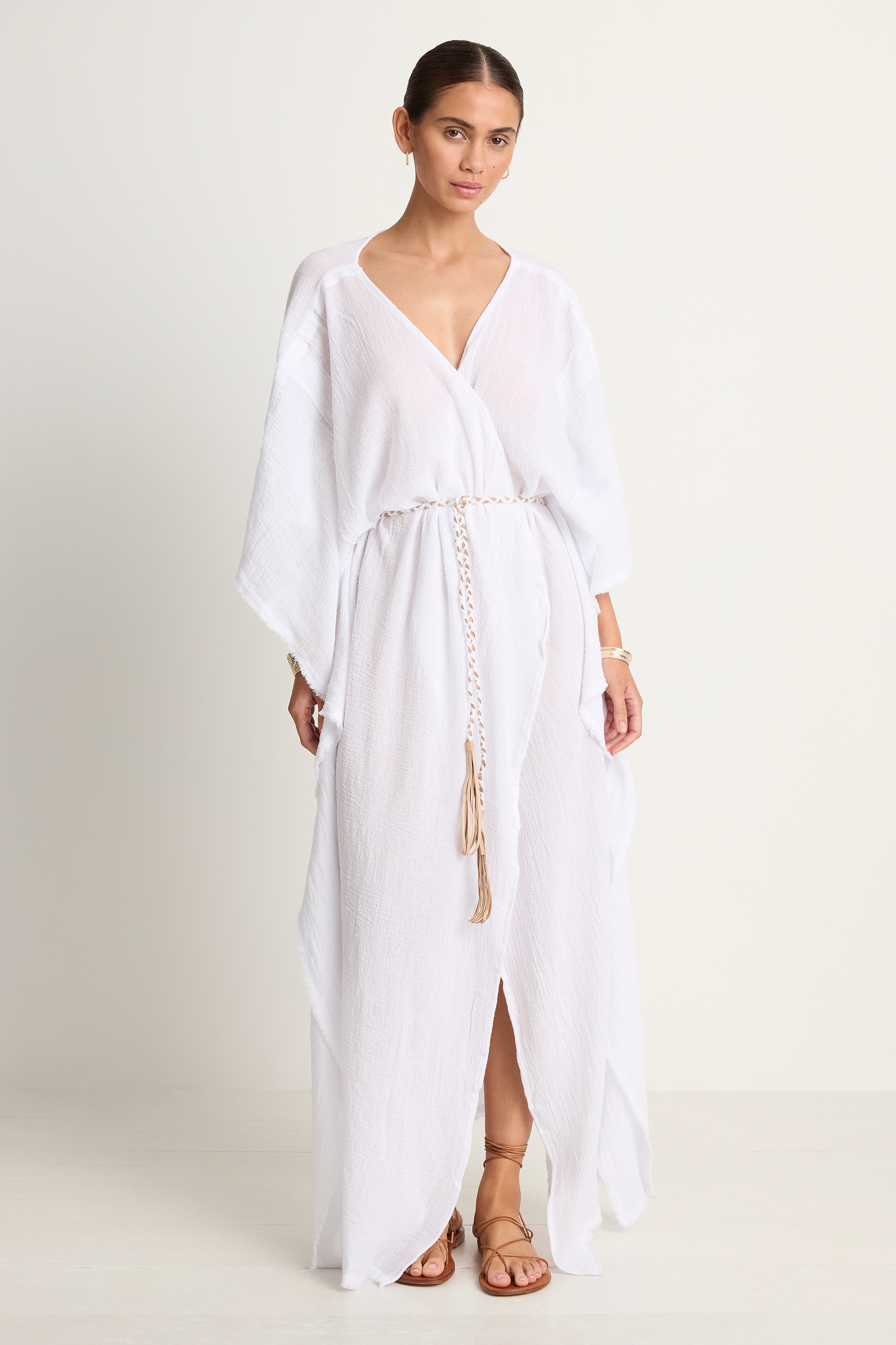Caravana Chumuk Kaftan - White Caravana Chumuk Kaftan - White