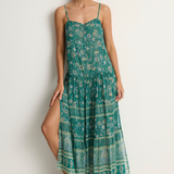 SPELL Elysian Strappy Maxi Dress - Jade