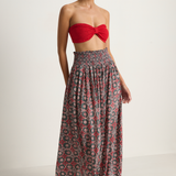 Natalie Martin Bella Skirt - Spanish Tile Jade