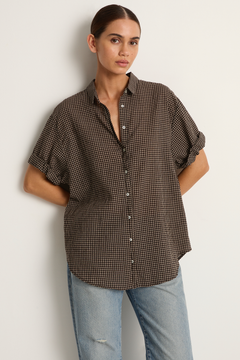 Xirena Channing Shirt - Black Pepper