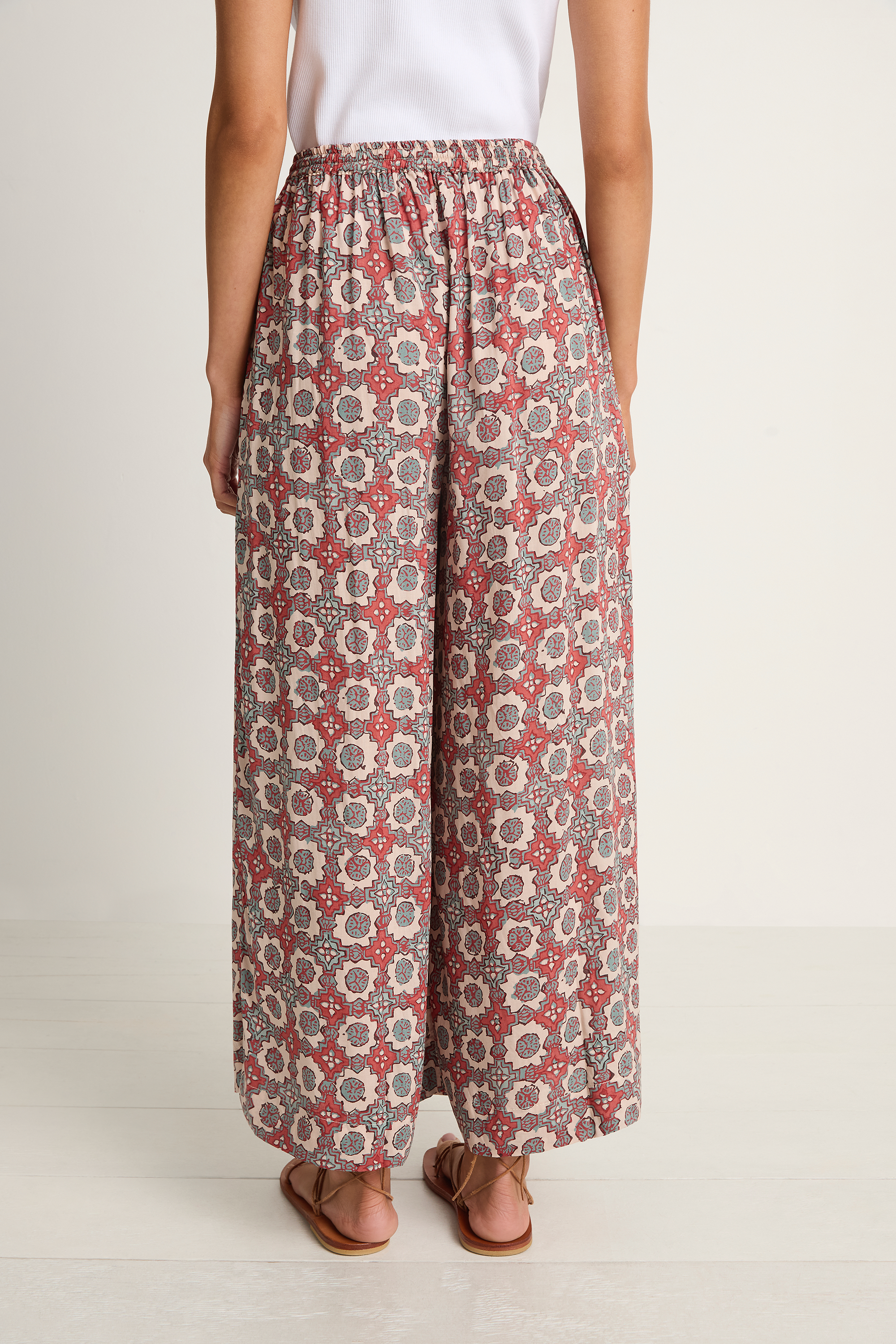 Natalie Martin Lauren Pant - Spanish Tile Almond