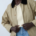 Shaina Mote Painter Coat - Ecru