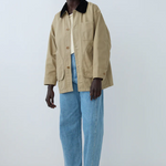 Shaina Mote Painter Coat - Ecru