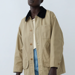 Shaina Mote Painter Coat - Ecru