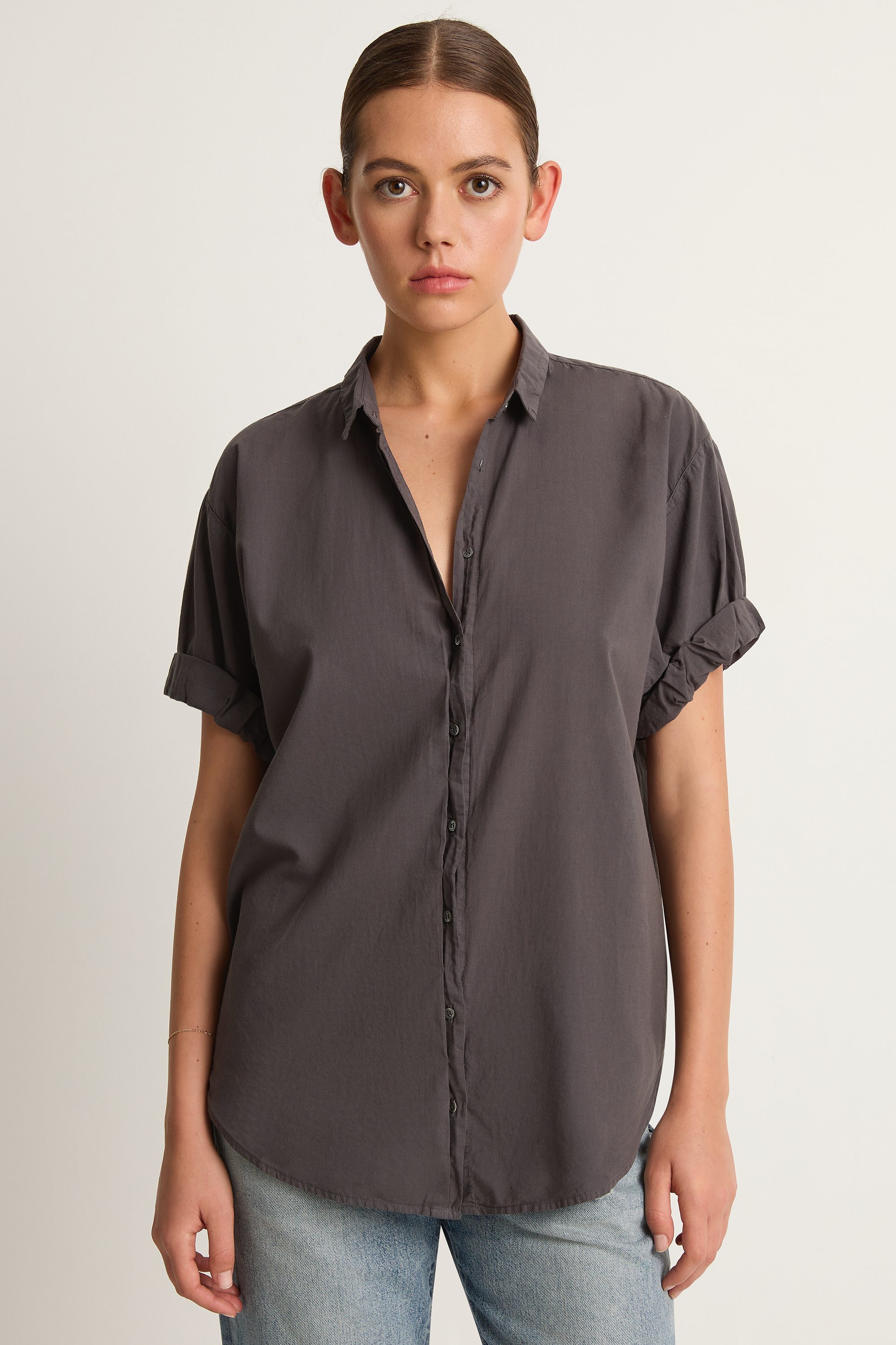 Xirena Channing Shirt - Ash