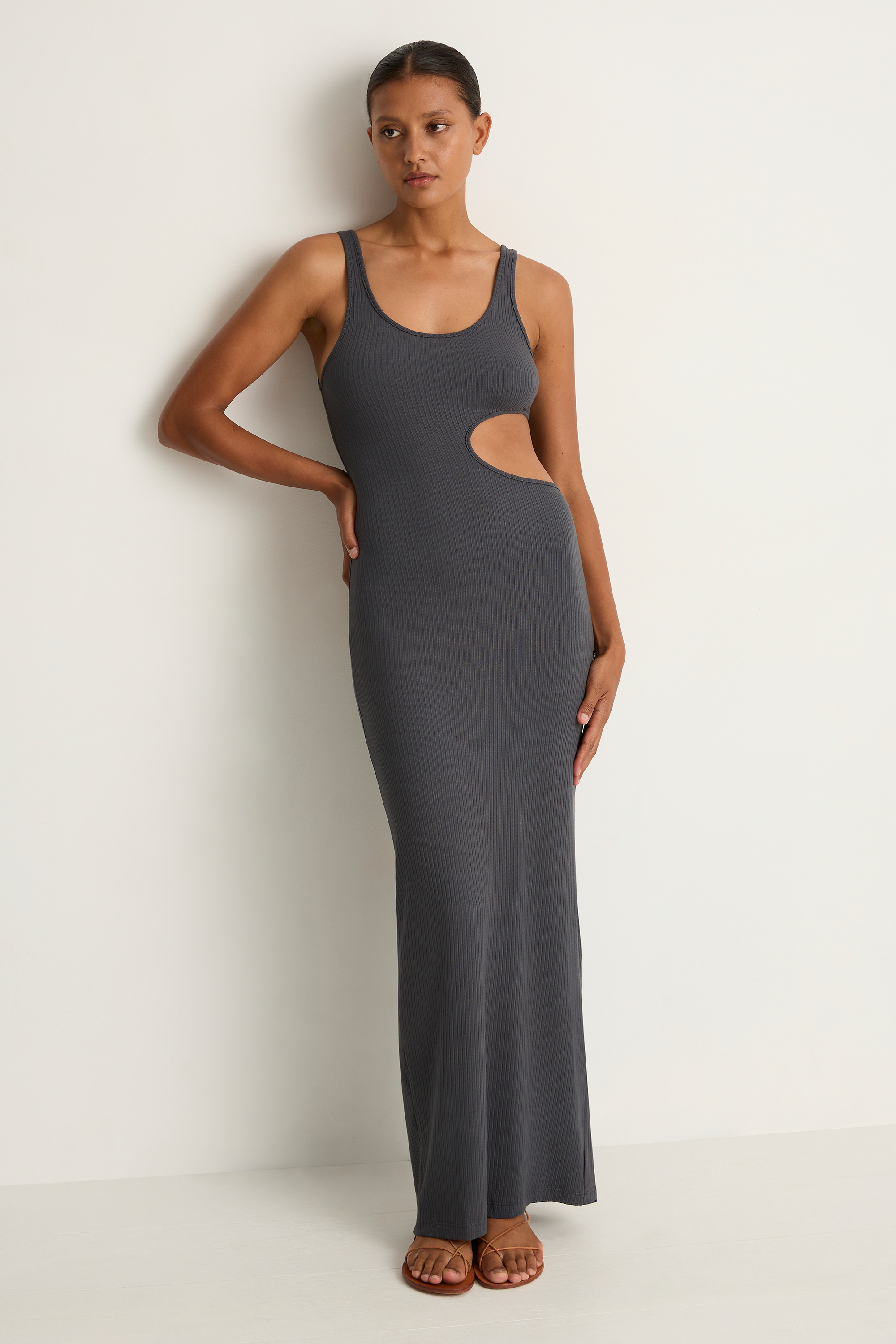 ACACIA Thulia Maxi Dress - Licorice