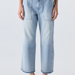 AMO Denim Easy Army Slouch Crop - Enjoy