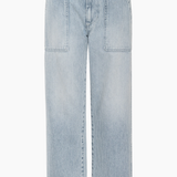 AMO Denim Easy Army Slouch Crop - Enjoy