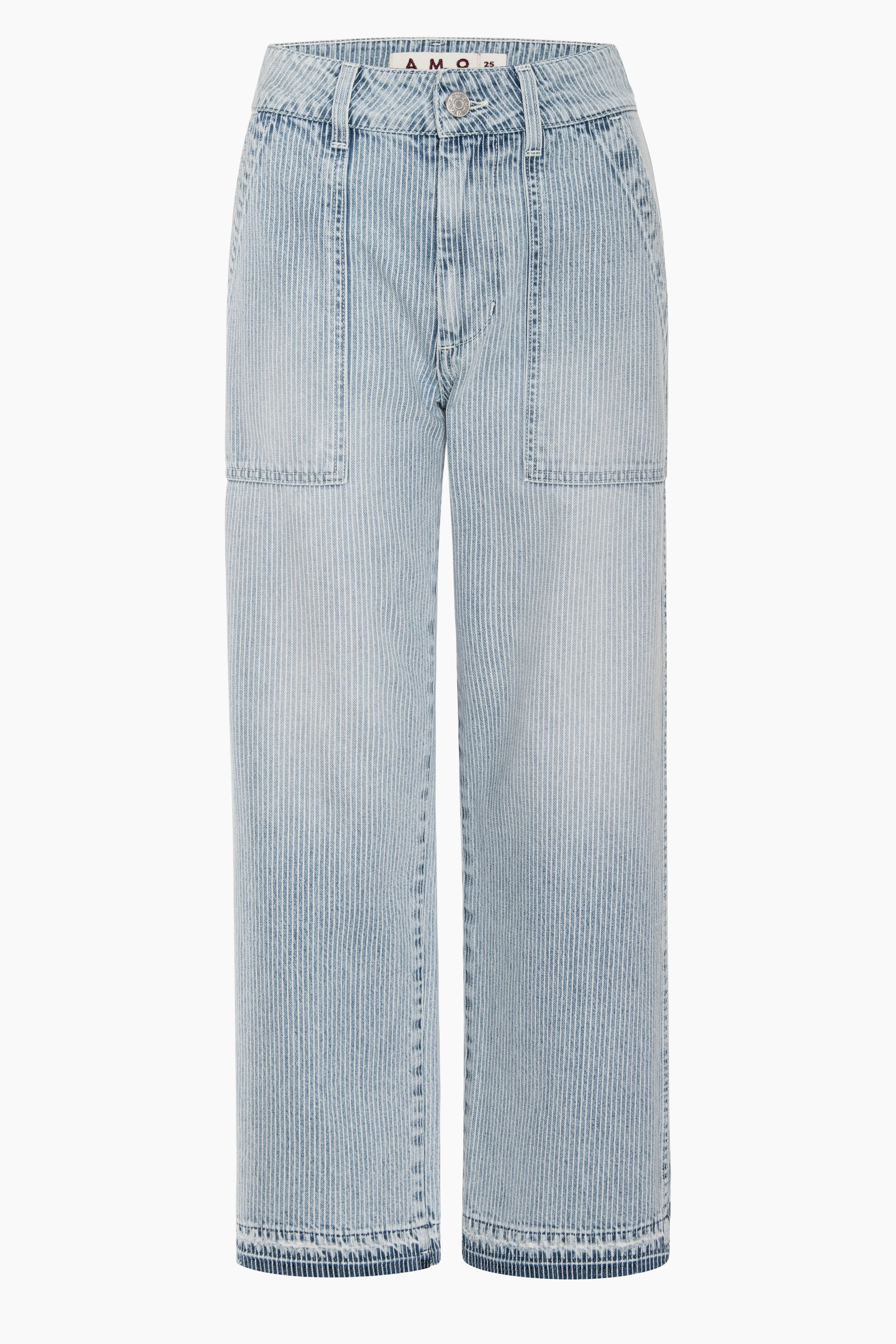 AMO Denim Easy Army Slouch Crop - Enjoy