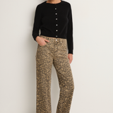 AMO Denim Billie Jeans - Leopard